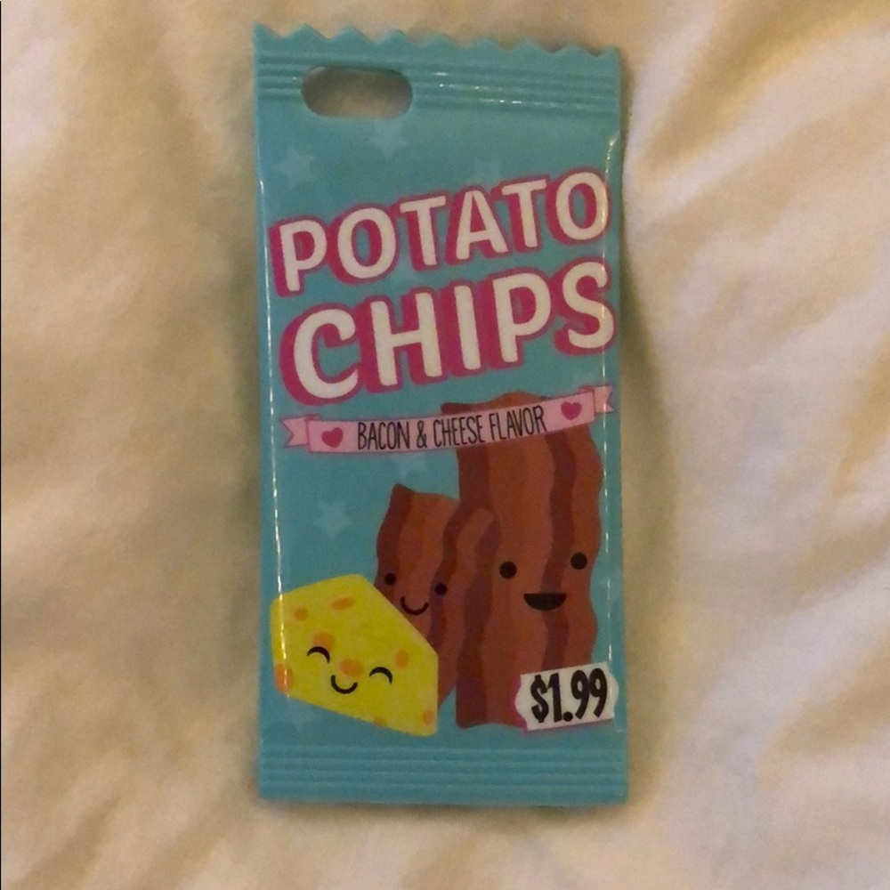 iPhone 6/6s cute bacon and cheese chips case